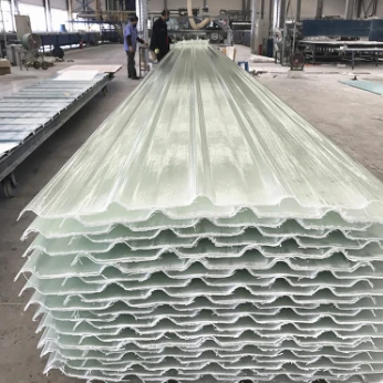 Fiberglass Roof Panels With High Light Transmittance